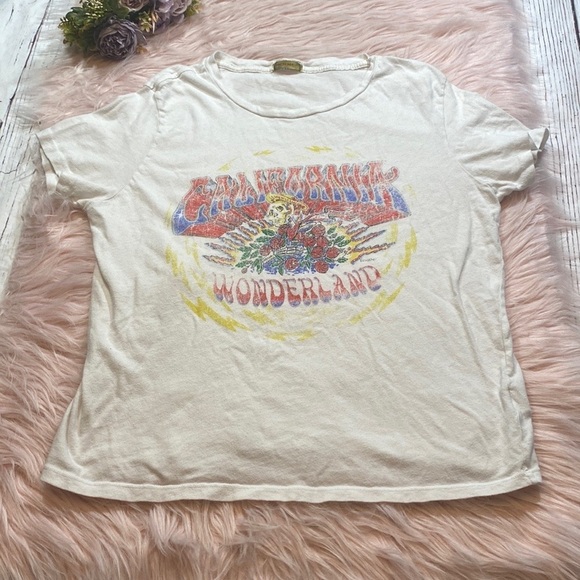 MOTHER White Graphic Tee - Picture 6 of 16